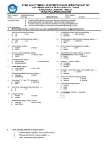 Soal Bahasa Lampung Kelas 3 SD PDF