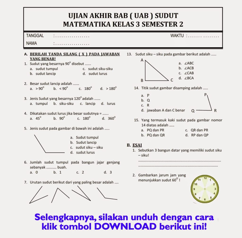 5 Rahasia Nilai Sempurna Soal UTS Kelas 3 Semester 2 yang Sering Terlewatkan Siswa