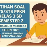 Soal PTS STS PPKN Kelas 3 SD Semester 2 Kurikulum Merdeka Tahun 2026