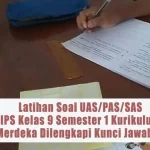 50 Latihan Soal IPS Kelas 9 SMP MTs Kurikulum Merdeka Semester 1 2025