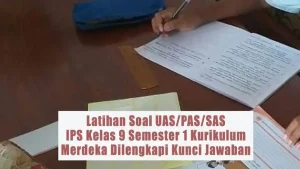 50 Latihan Soal IPS Kelas 9 SMP MTs Kurikulum Merdeka Semester 1 2025