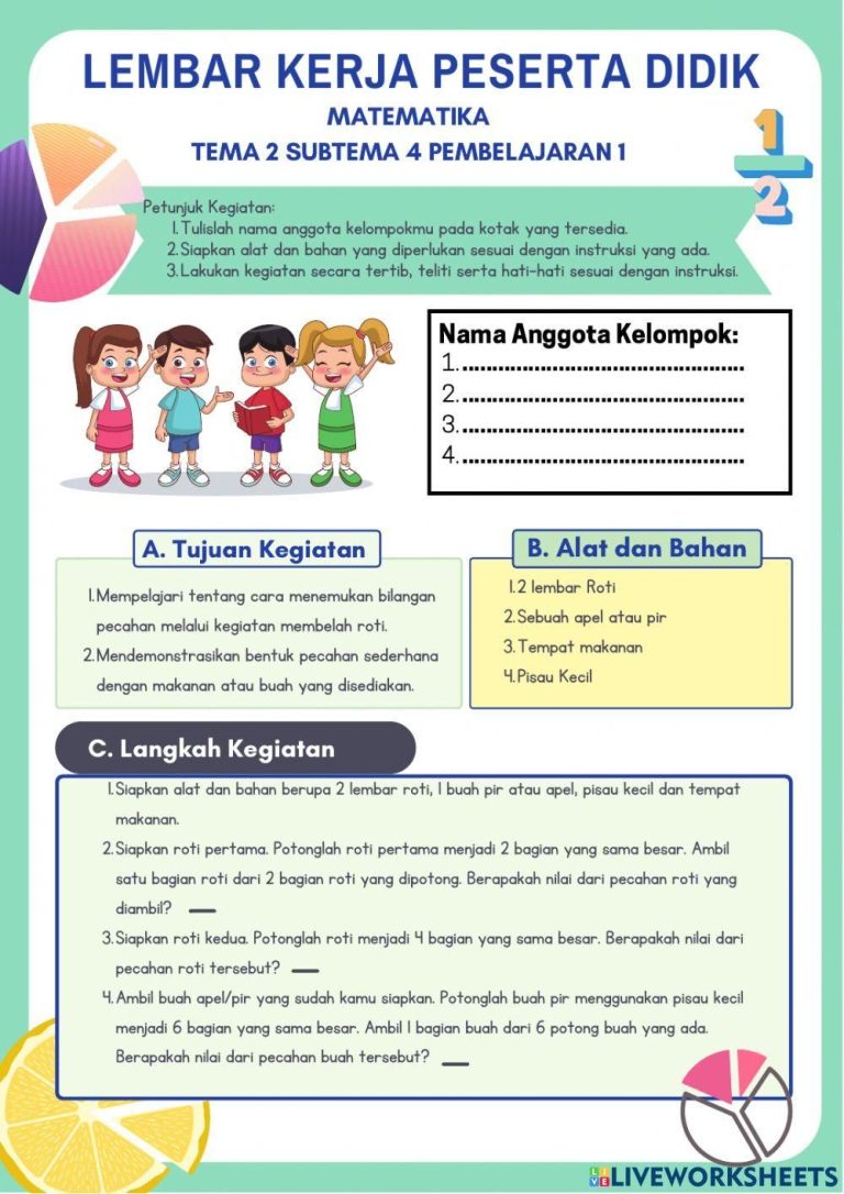 soal kelas 3 tema 1 subtema 2