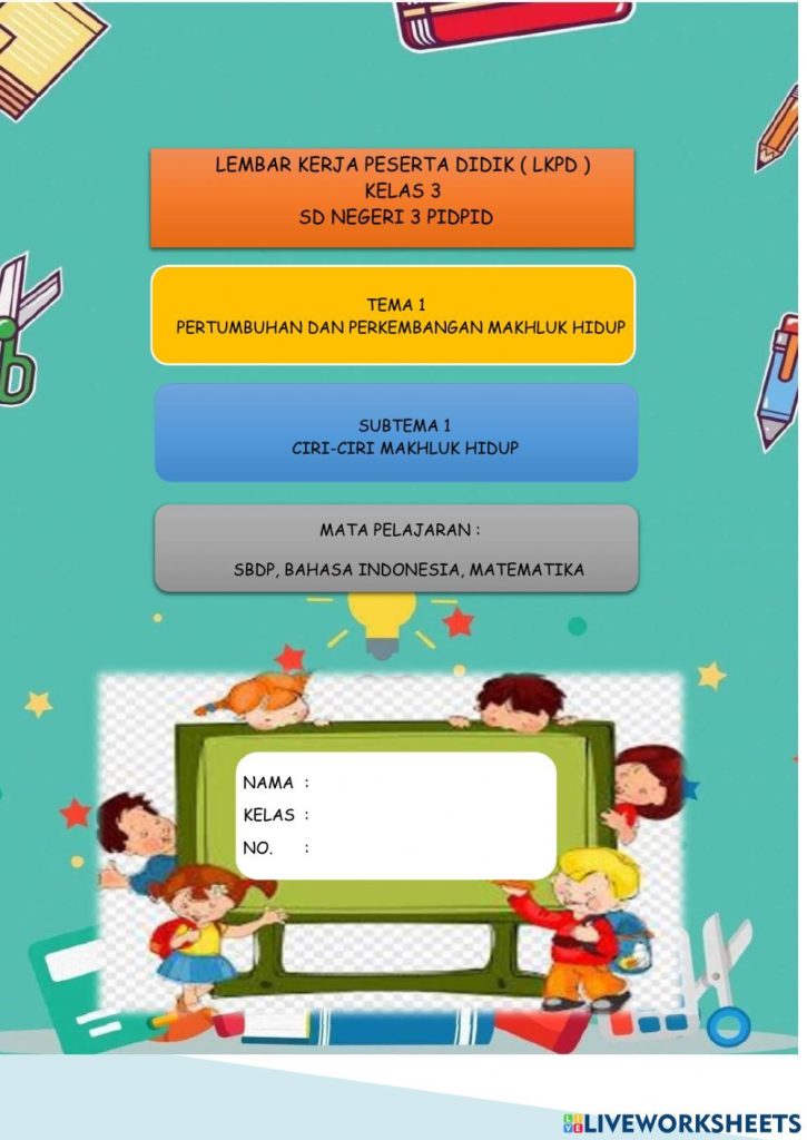 soal tema 6 kelas 3
