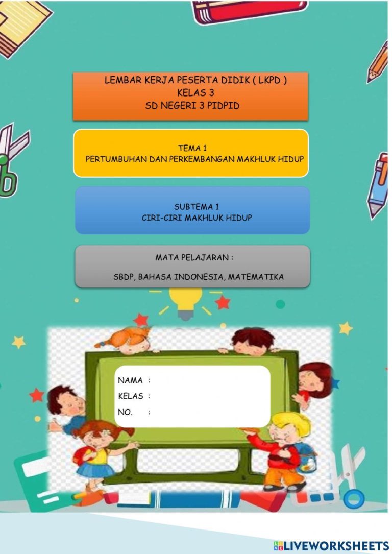 soal tema 6 kelas 3