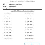 Panduan Lengkap Contoh Soal Ujian Matematika Kelas 4 SD Semester 2