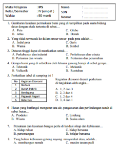Menjelajahi Jejak Kejayaan Soal dan Jawaban IPS Kelas 4 tentang