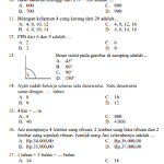 40 Soal PAS Matematika Kelas 4 Semester 1