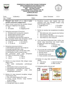 Soal Pas Tema 8 Sem 2 PDF