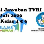 Materi Lengkap Soal Dan Jawaban TVRI 20 Juli 2020 SD Kelas 4-6