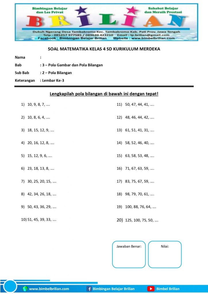 Jangan Salah 5 Contoh Soal Kelas 4 SD Bahasa Inggris Semester 1 Kunci Jawaban STS 2026