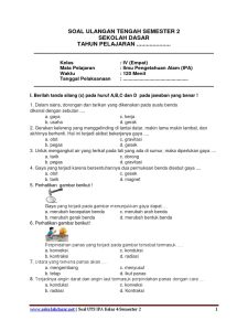 Baik mari kita buat artikel tentang contoh soal Bahasa Indonesia kelas