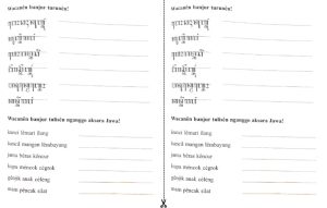 Soal Latihan Aksara Jawa PDF