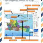 LKPD Kelas IV Peta dan Komponennya worksheet Indonesia map