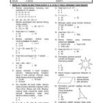 40 Soal Ulangan Matematika Kelas 4 Semester 2