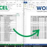 3 Cara Mengcopy Tabel Excel Ke Word Agar Rapi Cara Copy Tabel Excel