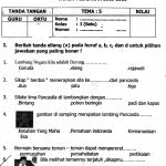 Soal Uas Tema 5 Kelas 6 Semester 1 Kurikulum 2013 Dalchaebi