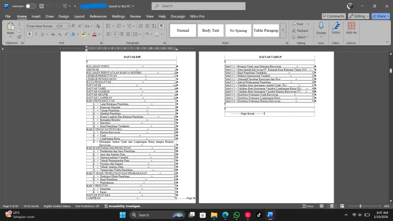 5 Rahasia Atur Ukuran KTP di Word agar Format Word Tidak Berubah pada Halaman Berikutnya