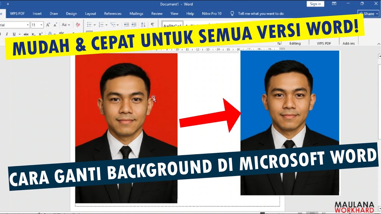 Cara Ganti Background di Microsoft Word Mudah Cepat untuk Semua