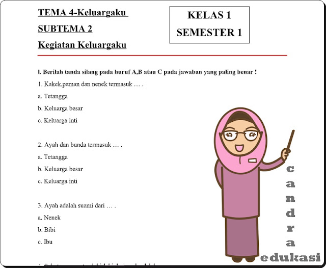 Terbukti! 7 Cara Cepat Menguasai materi soal tema 4 subtema 2 kelas 1 sebelum ujian tiba