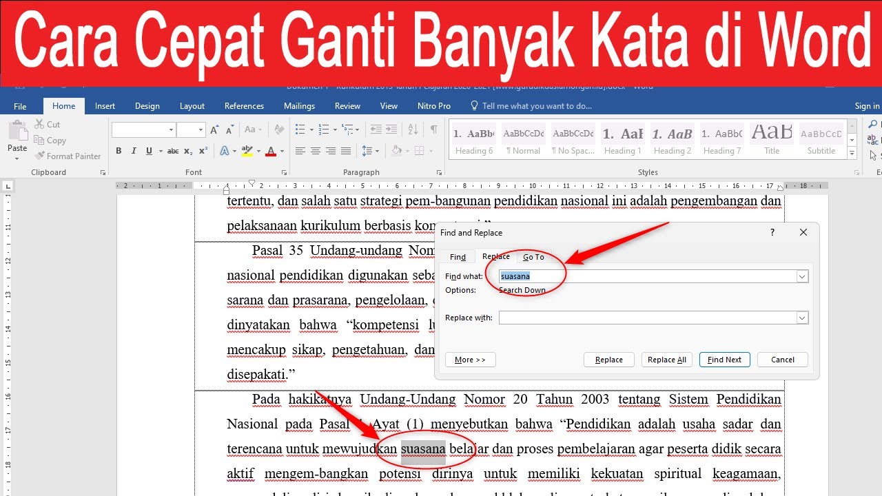 Cara Mengganti Kata Di Word Dalchaebi Cara Mengganti Kata Di Word Dalchaebi