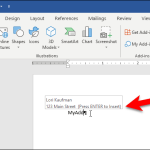 Autotext Word 2024 How to Create and Use AutoText Entries in Word SPPI