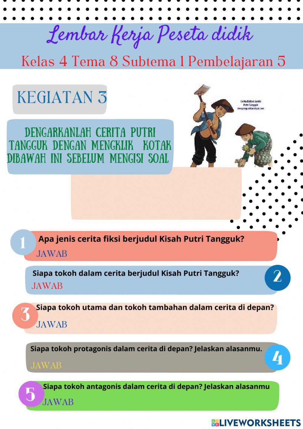 Terbukti Modul Soal Kelas 4 Tema 8 Sub Tema 1 Bantu Tim Liga 1 Atur Jadwal dan Klasemen