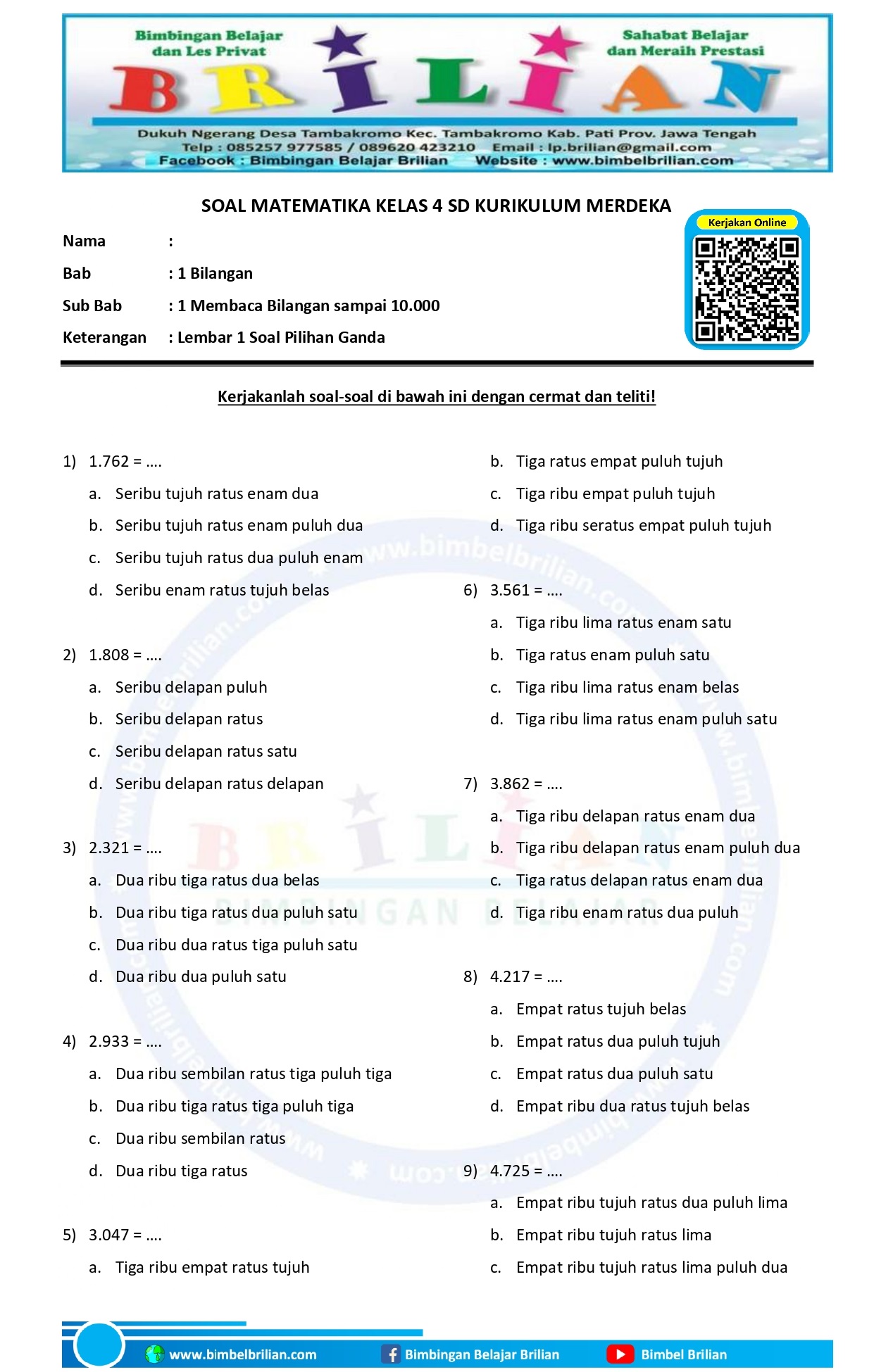 Rahasia Cepat Jawab Soal Pilihan Ganda Idgam Mutamasilain Kelas 4 Agar Nilai Sempurna Rahasia Cepat Jawab Soal Pilihan Ganda Idgam Mutamasilain Kelas 4 Agar Nilai Sempurna