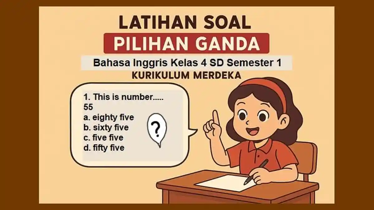 Wajib Tahu! Kumpulan Soal Pilihan Ganda Bahasa Inggris Kelas 4 Tentang Hari Terbaru